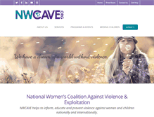Tablet Screenshot of nwcave.org